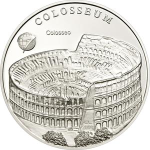 Mongolia / One Hundred Togrog 2008 Colosseum - reverse photo