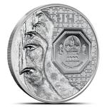 Silver Two Ounces 2024 Leopard: Photo Coin, Mongolia, Silver Two Ounces 2024 Leopard / thumbnail