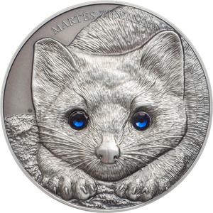 Mongolia / Silver Ounce 2017 Sable - reverse photo