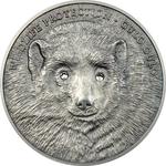 Silver Ounce 2007 Gulo Gulo: Photo Coin, Mongolia, Silver Ounce 2007 Gulo Gulo / thumbnail