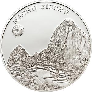 Mongolia / One Hundred Togrog 2008 Machu Picchu - reverse photo