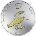Silver Half Ounce 2007 Zodiac - Cancer: Photo Coin, Mongolia, Silver Half Ounce 2007 Zodiac - Cancer / thumbnail