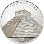 One Hundred Togrog 2008 Chichen Itza: Photo Coin, Mongolia, One Hundred Togrog 2008 Chichen Itza / thumbnail