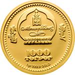 Gold Gram 2008 Machu Picchu: Photo Coin, Mongolia, Gold Gram 2008 Machu Picchu / thumbnail