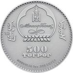 Silver Ounce 2016 Saker Falcon: Photo Coin, Mongolia, Silver Ounce 2016 Saker Falcon / thumbnail