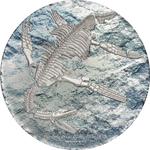 Silver Three Ounces 2020 Plesiosauria: Photo Coin, Mongolia, Silver Three Ounces 2020 Plesiosauria / thumbnail