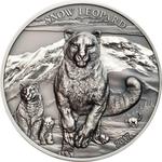 Silver Ounce 2017 Snow Leopard: Photo Coin, Mongolia, Silver Ounce 2017 Snow Leopard / thumbnail