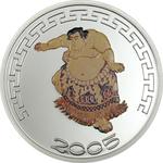 Silver Ounce 2005 Ringer 2 - Ounomatsu: Photo Coin, Mongolia, Silver Ounce 2005 Ringer 2 - Ounomatsu / thumbnail
