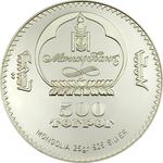 Mongolia / Five Hundred Togrog 2008 The Almas - obverse photo