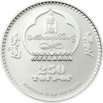 Silver Half Ounce 2007 Zodiac - Gemini: Photo Coin, Mongolia, Silver Half Ounce 2007 Zodiac - Gemini / thumbnail