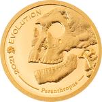 Gold Half Gram 2021 Paranthropus: Photo Coin, Mongolia, Gold Half Gram 2021 Paranthropus / thumbnail