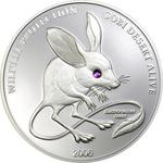 Five Hundred Togrog Silver 2005 Long-eared Jerboa: Photo Coin, Mongolia, Five Hundred Togrog Silver 2005 Long-eared Jerboa / thumbnail
