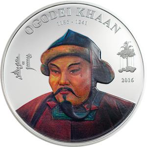 Mongolia / Ten Thousand Togrog 2016 Ogodei Khaan - reverse photo