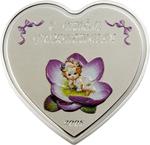 Silver Half Ounce 2008 Birthday Heart - Girl: Photo Coin, Mongolia, Silver Half Ounce 208 Birthday Heart - Girl / thumbnail