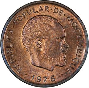 Mozambique / Two Centimos 1975 - obverse photo