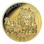 One Dollar 2017 Cobb & Co Transportation: Photo Coin, Nauru, One Dollar 2017 Cobb & Co Transportation / thumbnail
