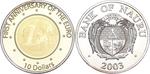 Silver Ounce 2003 Euro: Photo Coin, Nauru, Silver Ounce 2003 Euro / thumbnail