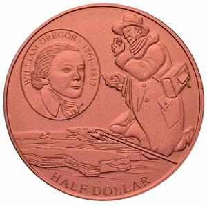 Nauru / Half Dollar 2017 William Gregor - reverse photo