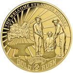 One Dollar 2018 The Welcome Stranger Nugget: Photo Coin, Nauru, One Dollar 2018 The Welcome Stranger Nugget / thumbnail