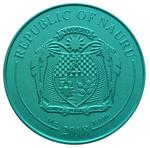 Half Dollar 2018 Northern Lights Cathedral: Photo Coin, Nauru, Half Dollar 2018 Northern Lights Cathedral / thumbnail