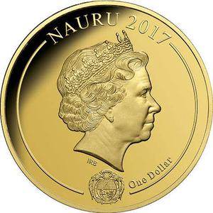 Nauru / One Dollar 2017 Australia’s Gold Rush - reverse photo