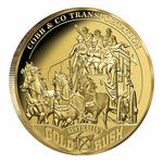 One Dollar 2017 Cobb & Co Transportation: Photo Coin, Nauru, One Dollar 2017 Cobb & Co Transportation / thumbnail