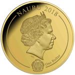 One Dollar 2018 The Welcome Stranger Nugget: Photo Coin, Nauru, One Dollar 2018 The Welcome Stranger Nugget / thumbnail