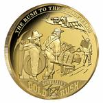 One Dollar 2017 The Rush to the Goldfields: Photo Coin, Nauru, One Dollar 2017 The Rush to the Goldfields / thumbnail