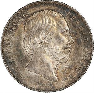 Netherlands / Half Gulden 1864 - obverse photo