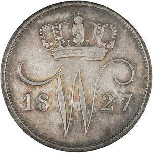 Netherlands / Ten Cents 1827 - obverse photo