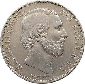 Netherlands / Two and a Half Gulden 1874 - obverse photo