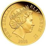 Gold Quarter Ounce 2008 Sir Edmund Hillary: Photo Coin, New Zealand, Gold Quarter Ounce 2008 Sir Edmund Hillary / thumbnail