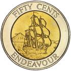 Fifty Cents (Bimetallic): Photo 50 Cents 1994 Bi Metal Design