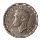 Threepence (CuproNickel): Photo Coin - 3 Pence, New Zealand, 1948
