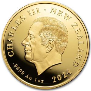 New Zealand / Gold Ounce 2024 Cave Taniwha - obverse photo