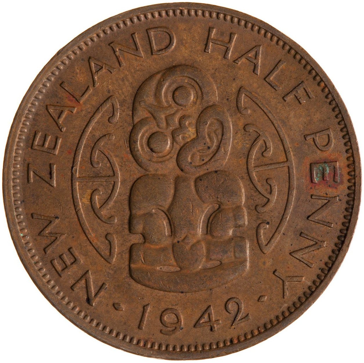 Halfpenny 1942 Coin From New Zealand Online Coin Club