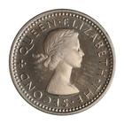 Threepence (CuproNickel): Photo Proof Coin - 3 Pence, New Zealand, 1953