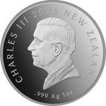 New Zealand / Silver Ounce 2025 Rowi Kiwi / Coloured Proof - obverse photo