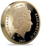 New Zealand / Gold Half Ounce 2021 Whānau Mārama - Sun - obverse photo