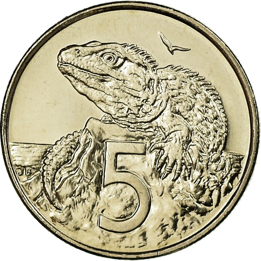 Five Cents 2005 mint Sets Only Coin From New Zealand Online Coin Club