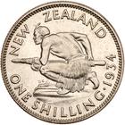 Shilling (Silver): Photo New Zealand 1934 shilling  Copyright: CoinFactsWiki / CC BY-SA