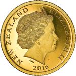 Gold Half Gram 2016 Hector's Dolphin: Photo Coin, New Zealand, Gold Half Gram 2016 Hector's Dolphin / thumbnail