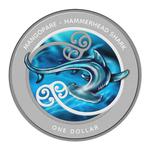 Silver Ounce 2025 Hammerhead Shark: Photo Coin, New Zealand, Silver Ounce 2025 Hammerhead Shark / thumbnail