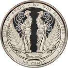 Fifty Cents (small, commemorative): Photo New Zealand, 50 Cents, 2015