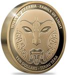 New Zealand / Gold Half Ounce 2021 Whānau Mārama - Moon - reverse photo