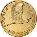 New Zealand / Two Dollars 2002 - reverse photo