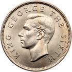 Half Crown (CuproNickel): Photo New Zealand 1948 1/2 crown