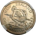 Shilling 1947: Photo New Zealand 1947 shilling / thumbnail