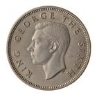 Shilling (CuproNickel): Photo Coin - 1 Shilling, New Zealand, 1948
