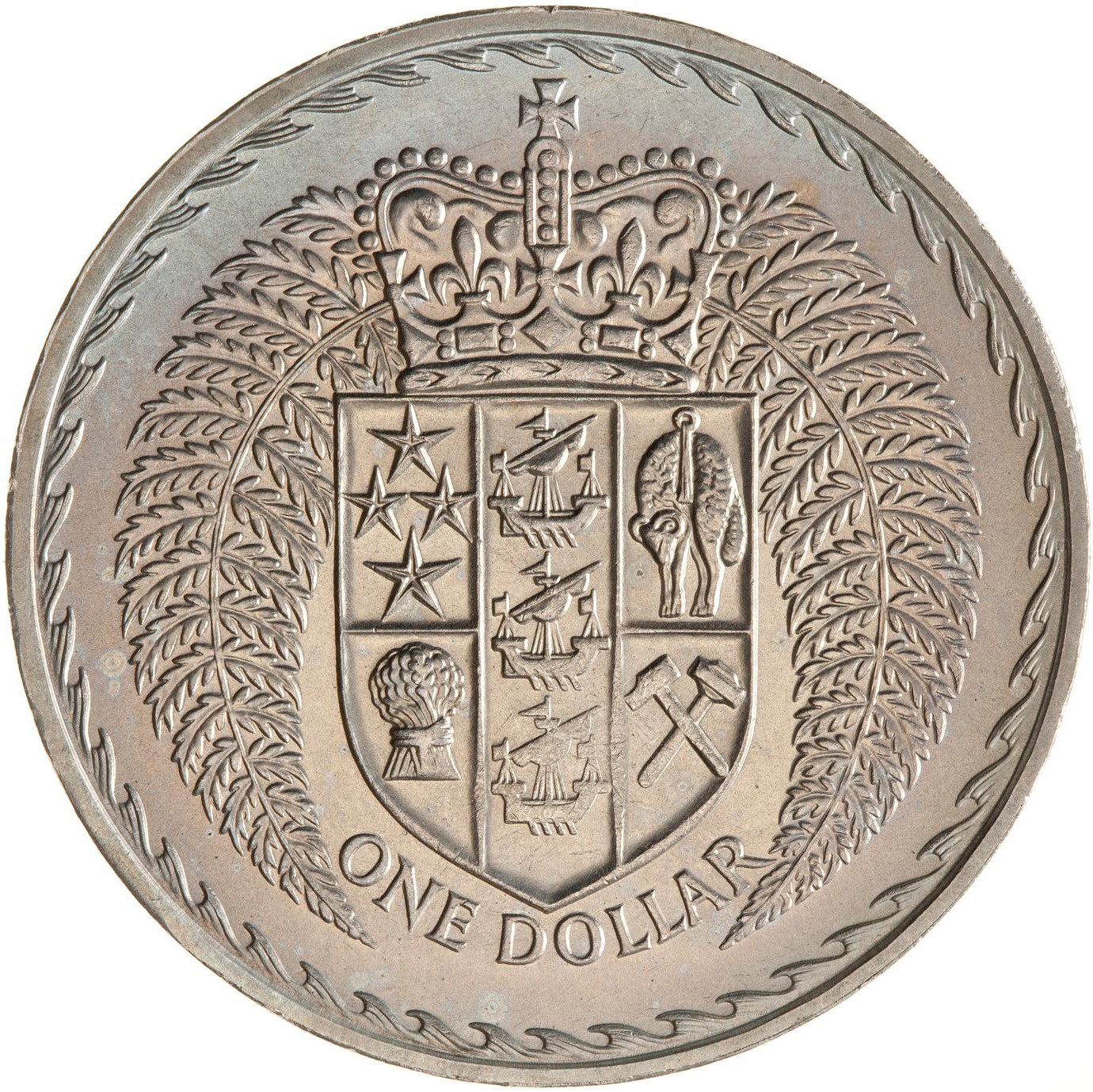 One Dollar 1967 Coin From New Zealand Online Coin Club